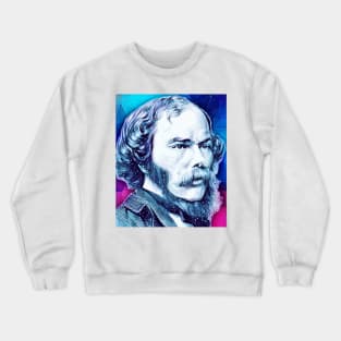 George Henry Lewes Snowy Portrait | George Henry Lewes Artwork 13 Crewneck Sweatshirt